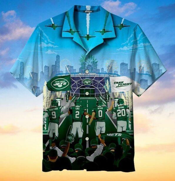 New York Jets Tournament NFL Hawaiian Shirt For Fans