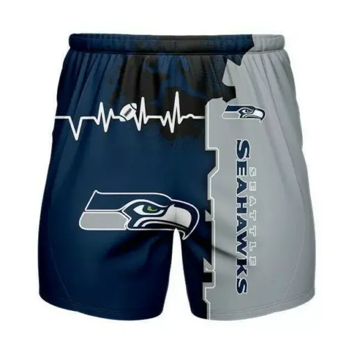 Seattle Seahawks NFL full 3D Printed short