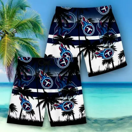 Tennessee Titans NFL night hawaiian short for fans