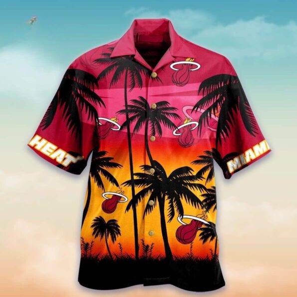 Vintage Miami Heat Hawaiian Shirt Gift For Beach Lovers for fan