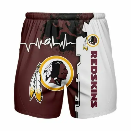 Washington Redskins NFL full 3D Printed short