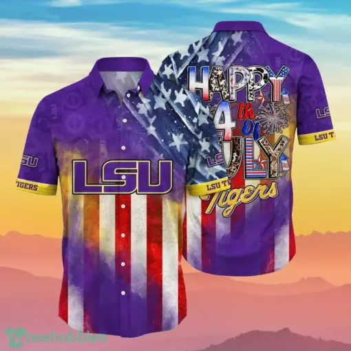 LSU-TIGERS-Hawaiian-Shirt-4th-Of-July-Independence-Day-Best-Gift-For-fans