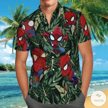 Personalize Spider Man Across The Spider Verse hot hawaiian shirt 03