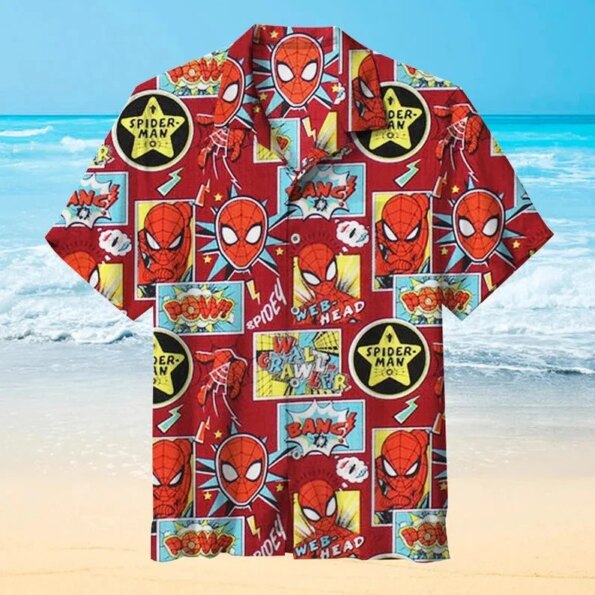 Personalize Spider Man The Spider Verse hot hawaiian shirt 01