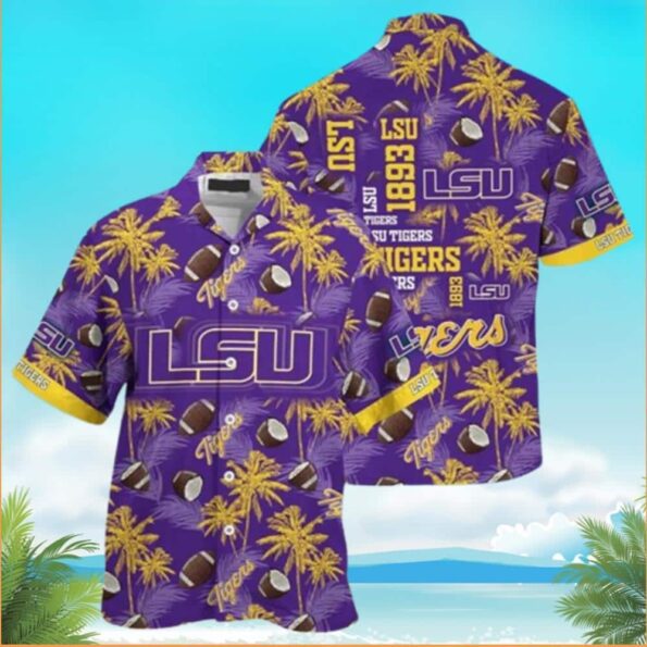 [ TRENDING ] LSU Tigers Hawaiian Shirt Father’s Day Gift For Beach Lovers