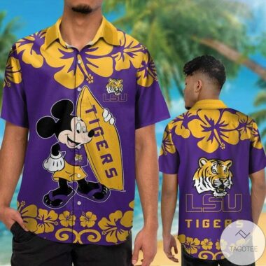 [ TRENDING ] Lsu Tigers Mickey Mouse Hawaiian Shirt for fan