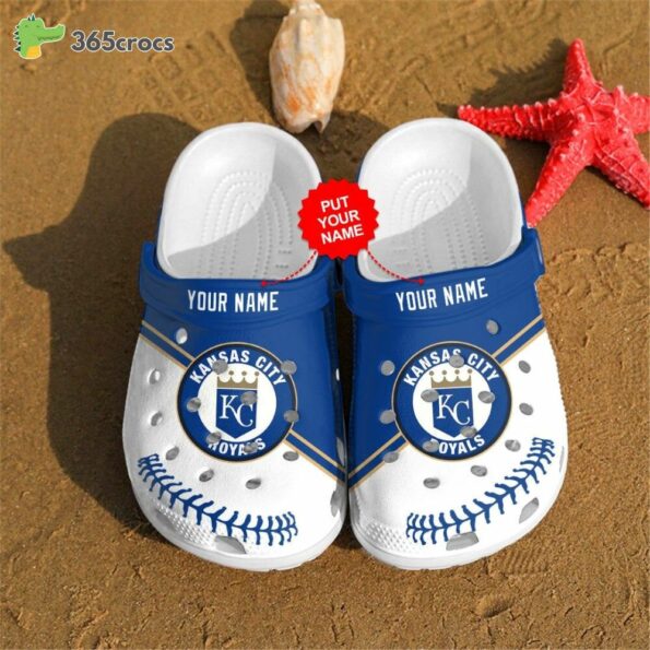 Baseball Kc Royals Personalized Colorful For Unisex Crocs Clog Shoes