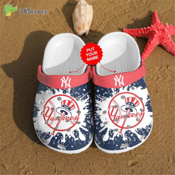 Baseball New York Yankees Colorful For Unisex Crocs Clog Shoes
