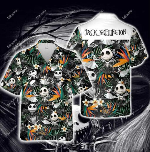 Jack-Skellington-Tropical-3D-hot-HAWAII-SHIRT-All-Over-Print-for-Gift-1