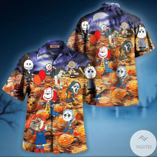 Killers Under The Moonlight Halloween hot Hawaiian Shirt for gift