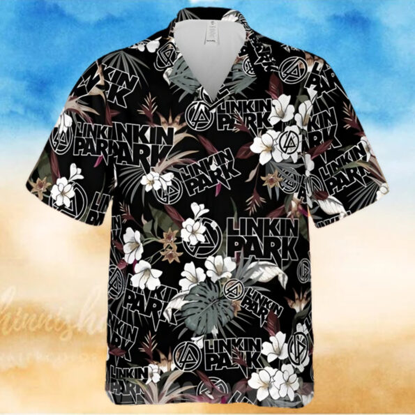 Linkin Park Rock Band And Logo Tropical Forest All Over Print hot Hawaiian Shirt