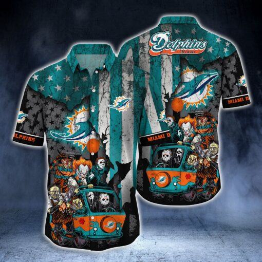 Miami-Dolphins-NFL-T-shirt-Halloween-murder-Hot-Trending-hot-Hawaiian-Shirt-1