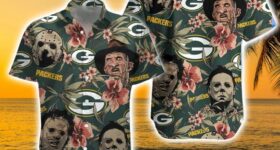 NFL-Green-Bay-Packers-Horror-Movie-Character-Halloween-Tropical-hot-Hawaiian-Shirt-for-fan-1