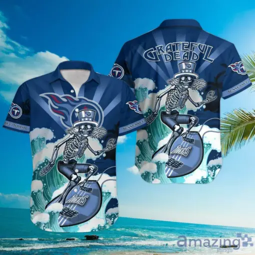 NFL Tennessee Titans Grateful Dead hot Hawaiian Shirt custom for fan