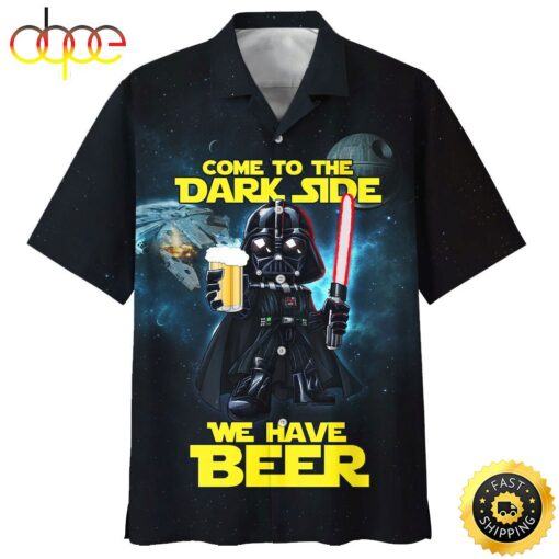 Star Wars Darth Vader I Find Your Lack Of Beer Disturbing hot Hawaiian Shirt 02