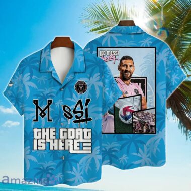 Lionel Messi Inter Miami CF Print 3D Hawaiian Shirt For True Fans