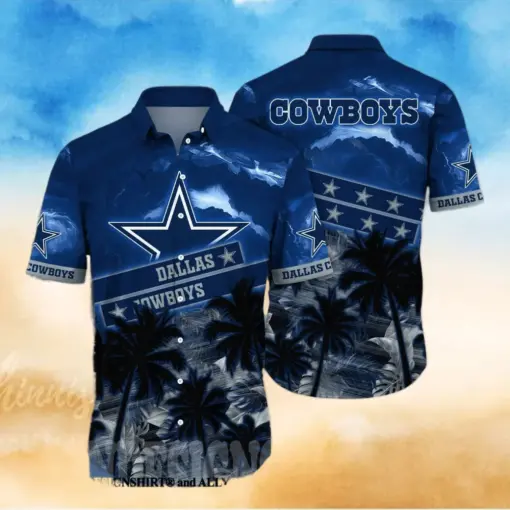 [ NEW ] NFL Dallas Cowboys floral tropical hot Hawaiian Shirt 05 FOR FAN