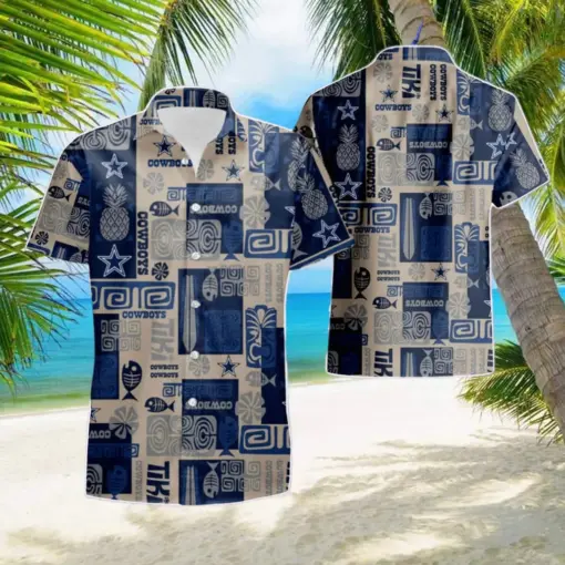 [ NEW ] NFL Dallas Cowboys floral tropical hot Hawaiian Shirt 08 FOR FAN