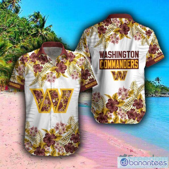 NFL Washington Commanders hot Hawaiian Shirt tropical summer 06 for fan