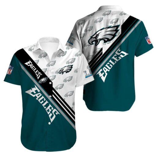 Philadelphia Eagles Hawaiian Shirt Trendy Aloha Design 01, Limited Edition