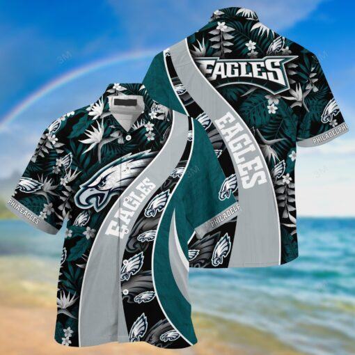 Philadelphia Eagles NFL Hawaiian Shirt and Shorts Ultimate Fan Gear