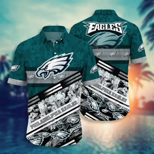 Short Style Philadelphia Eagles Shirt Hot Trending Design, Ideal for Fans