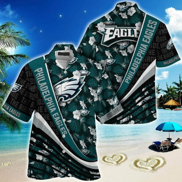 Tropical-Flower-Pattern-Philadelphia-Eagles-NFL-Summer-Hawaiian-Shirt-Trendy-Aloha-Design