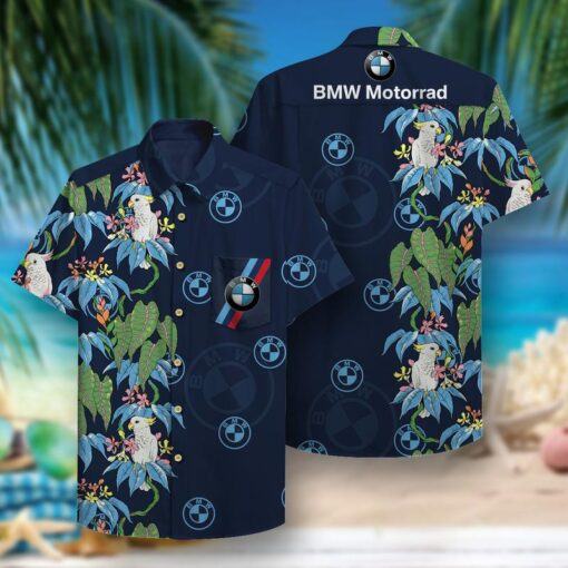 Bmw Motorrad Pattern aloha tropical hot Hawaiian Shirt unisex