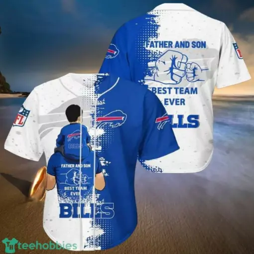 Buffalo Bills NFL Father And Son Baseball Jerseys custom for fan