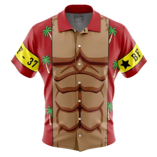 Franky-One-Piece-Button-Up-hot-Hawaiian-Shirt-1