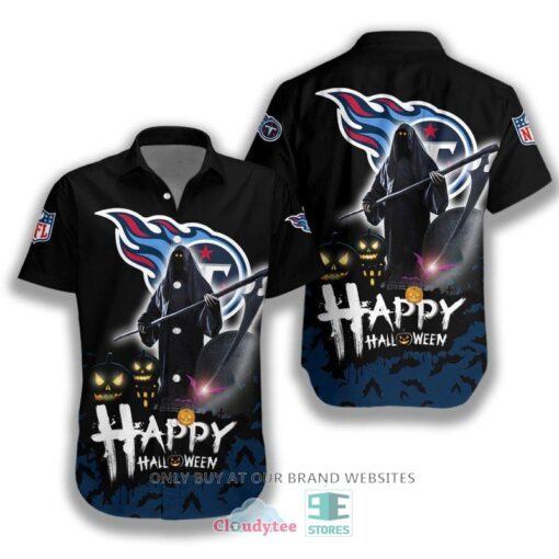 [HALLOWEEN] NFL Tennessee Titans Happy Halloween Hawaiian Shirt for fan