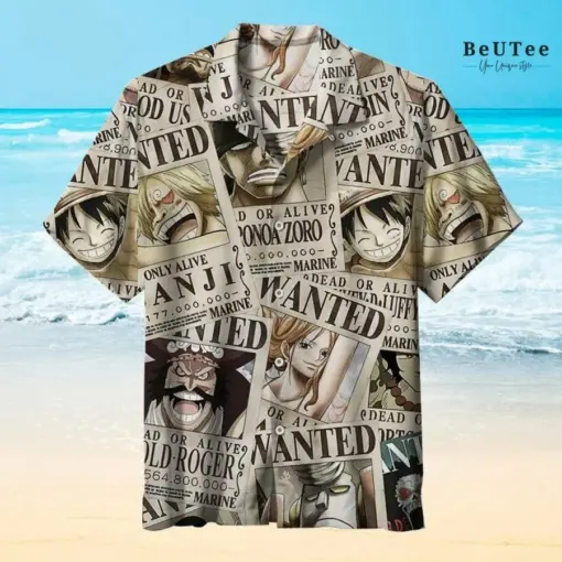[Hot trend] Wanted Characters One Piece hot Hawaiian shirt