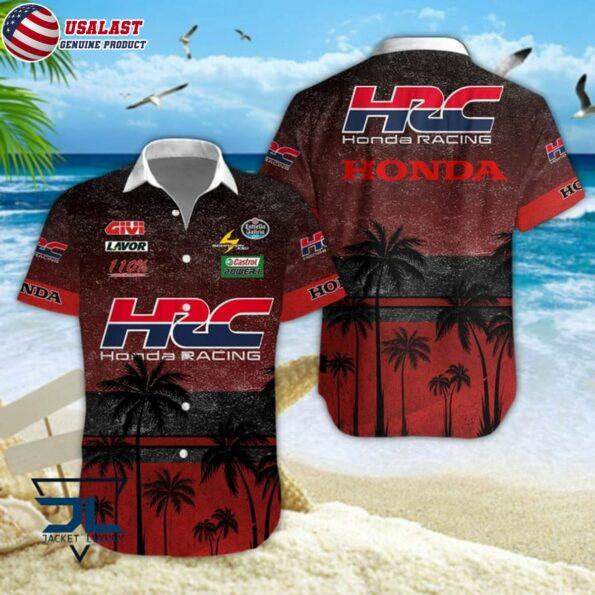 LCR Honda Team MotoGP Coconut Tree hot Hawaiian Shirt