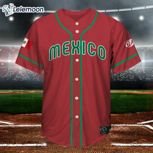 Mexico Baseball 2023 World Baseball Jersey Shirt custom