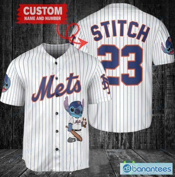 New York Mets MLB Stitch Baseball Jersey Shirt Custom Number And Name Gift For fan