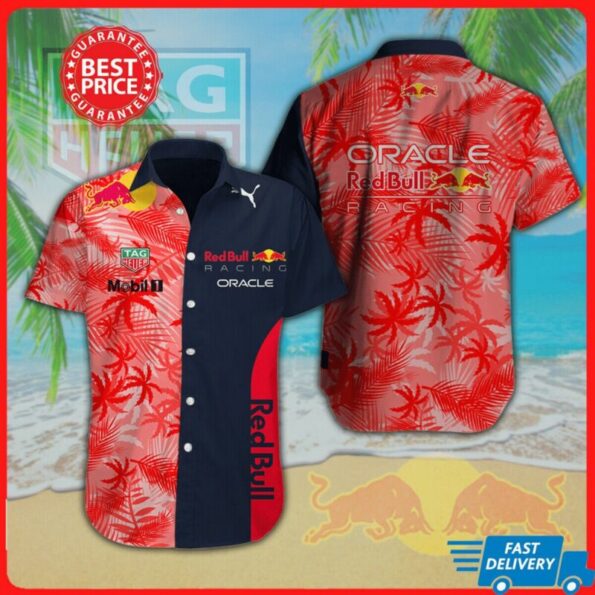 RedBull Racing F1 Team Speacial Style hot Hawaiian Shirt Unisex
