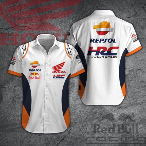 Repsol Honda Racing hot Hawaiian Shirt Sport Gift Aloha Beach Button Up Shirt