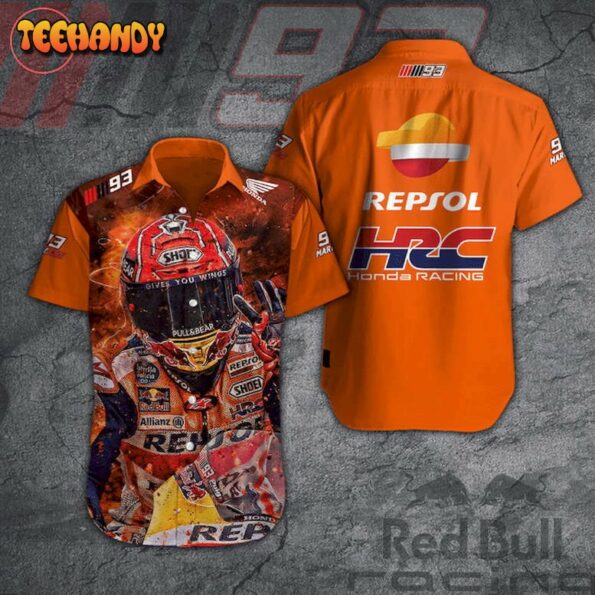 Repsol Honda Team Marc Marquez 93 hot Hawaiian Shirt