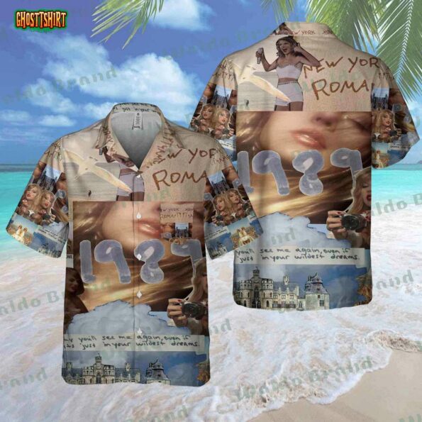 Taylor Swift 1989 On The Beach hot Hawaiian Shirt music