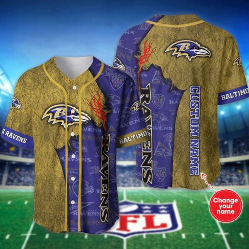 new-Personalized-maps-Baltimore-Ravens-nfl-Baseball-Jersey-shirt-for-fans