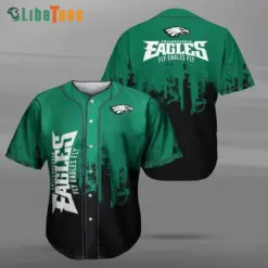 nfl Philadelphia Eagles Baseball Jersey Fly Eagles Fly for fan