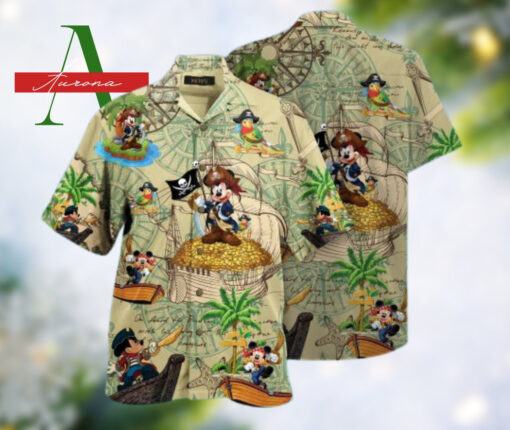 3D Mickey Christmas Gift Merry Xmas Trendy Hawaiian Shirt