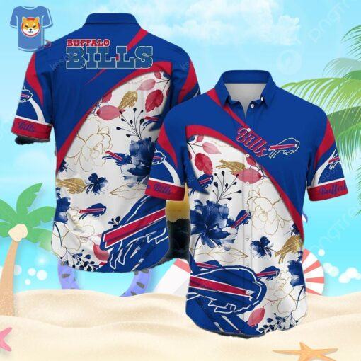 Buffalo Bills Hawaiian Shirt Beach Gift For Football Fans