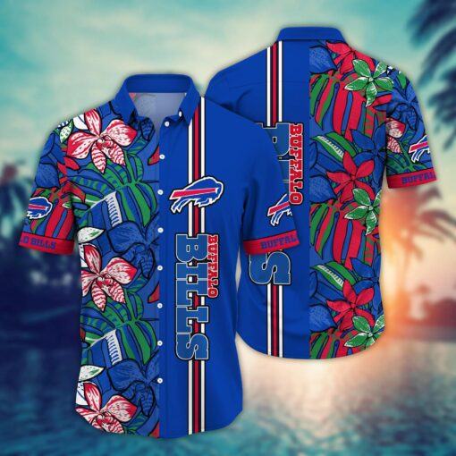 Buffalo Bills NFL Hawaiian Shirt Lush Greenery Aloha Shirt