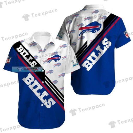 Buffalo Bills Strips Sport Basic Hawaiian Shirt