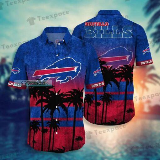 Buffalo Bills Sunset Beach Sillhoute Hawaii Shirt