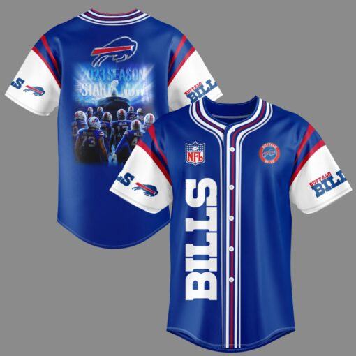 Buffalo Bills nfl football 2023 team Baseball Jersey custom