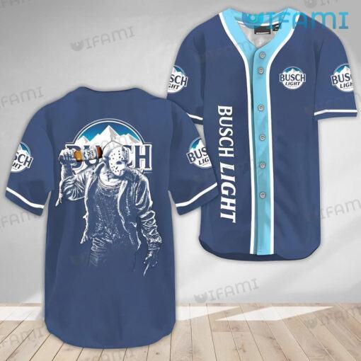 Busch Light Baseball Jersey Jason Voorhees Beer Lovers Gift