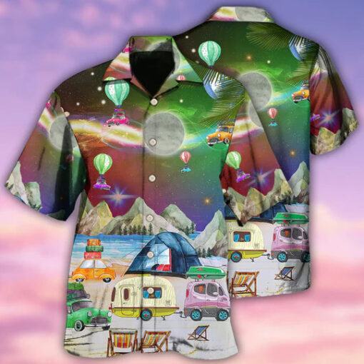 Camping Amazing Night Christmas – Hawaiian Shirt