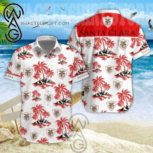 Cd Santa Clara Coconut Tree Hawaiian Shirt